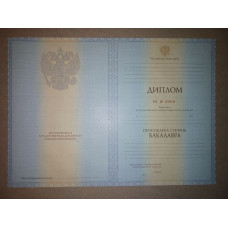 Диплом бакалавра 2011-2013 ГОЗНАК