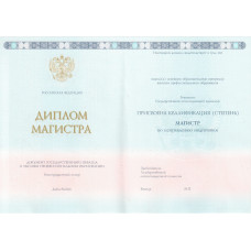 Диплом магистра 2013